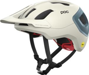 Poc Axion Race Mips Helm Wit/Blauw