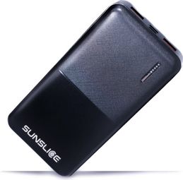Sunslice Gravity 20 Batterie Externe 20000 mAh USB-C PD 60W USB-A QC 3.0 pour Ordinateur Portable  Camping et Vanlife