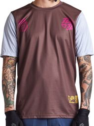 Troy Lee Designs Flowline Grey/Brown short sleeve jersey