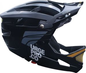 Casco con Mentonera Extraíble Urge Gringo de la Sierra Negro