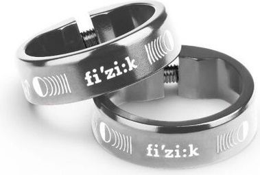 Fizik Grip Clamps Silver