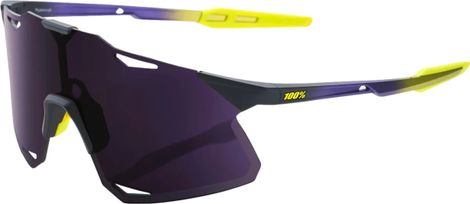 100% Hypercraft Bril - Matte Metallic Digitale Brights - Donker Paarse Lenzen