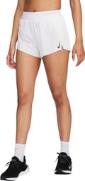 Split Shorts Damen Nike Dri-Fit ADV Aeroswift 3in Weiß