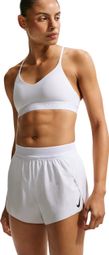 Nike Women's Dri-Fit ADV Aeroswift 3in White Split Short