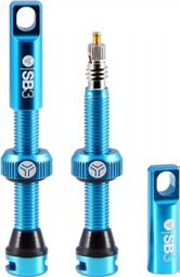  Kroma SB3 Tubeless Presta Valves, Blue