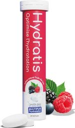 HYDRATIS - 20 Pastilles Effervescentes Fruits des Bois - Optimise l'Hydratation