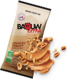 Baouw Extra Energy Bar - Cacahuete Crujiente - 50g