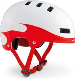 MET Yoyo Child Helmet White Red