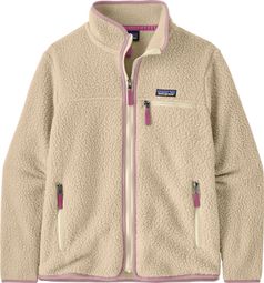 Patagonia Retro Fleecejacke Beige für Damen