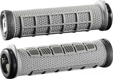 Ein Paar Odi Elite Pro 130mm Grips Grau / Schwarz