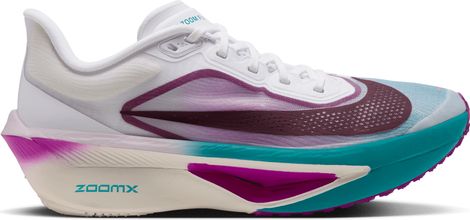 Chaussures Running Nike Zoom Fly 6 Blanc/Bleu/Rose Femme
