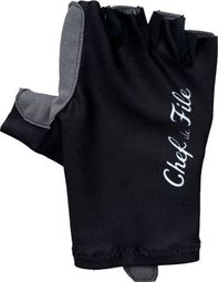 Gants courts Chef de File Noir