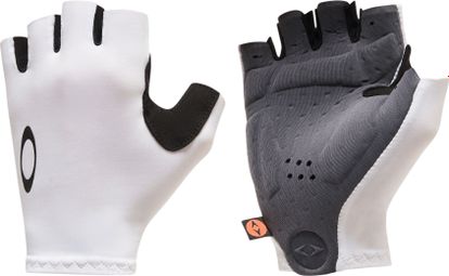 Guantes cortos Oakley Drops Road 2.0 blancos
