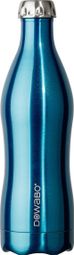 Thermos Dowabo collection métallisée à double paroi-750 ml - Bleu