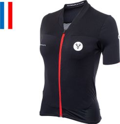 LeBram Galibier Women Short Sleeves Jersey Black