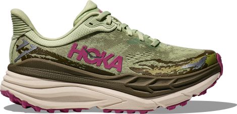 Hoka One One Stinson 7 Khaki Trailrunning-Schuh Women