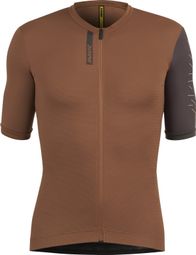 Mavic Essential Kurzarmtrikot Bronze/Carbon