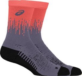 Asics Performance Run Crew Violet/Corail Socks