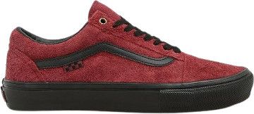 Vans Skate Old Skool Hairy Suede Red Bordeaux