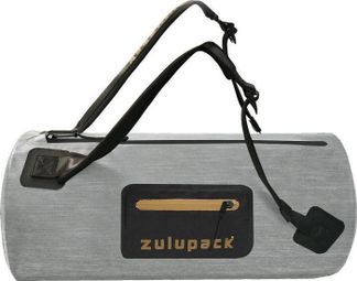 Sac week-end étanche 32L IP66 TPU gris camel Zulupack