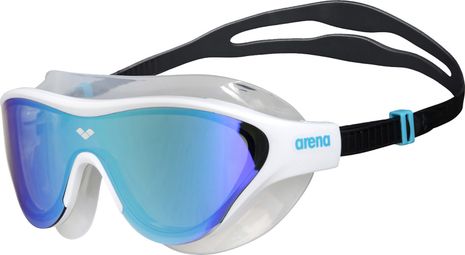 Lunettes Arena The One Effet Miroir Bleu / Blanc