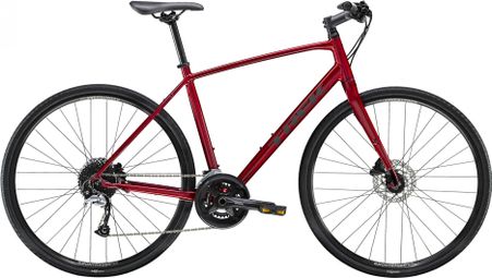 City Vario Trek FX 3 Disc Shimano Acera 9V Red 2020 | Alltricks.com