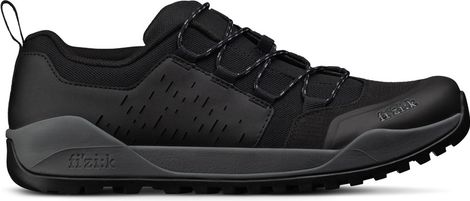 Par de Zapatillas Fizik Terra Ergolace X2 Flat Negro