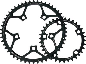 Stronglight Campagnolo Super Record / Record / Chorus / Athena Inner Chainring CT² 110 BCD 5 Spokes 2x11S Black