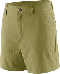 Pantaloncini Patagonia Quandary 5 in. Verde Donna