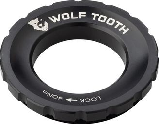 Wolf Toolth External Centerlock Nut Black