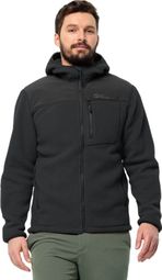 Jack Wolfskin Kammweg Pile Fleece Schwarz/Grau