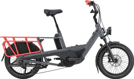 Cannondale Cargowagen Neo 2 Electric Longtail Cargo Bike Shimano Deore 10S 545Wh 20'' Grey