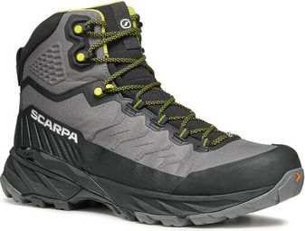 Chaussures de Randonnée Scarpa Rush Trek LT Gore-Tex Gris/Jaune