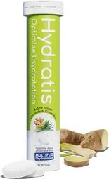 HYDRATIS - 20 Pastilles Effervescentes citronnelle gingembre - Optimise l'Hydratation