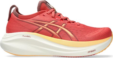 Chaussures Running Asics Gel-Nimbus 27 Rose/Orange Femme