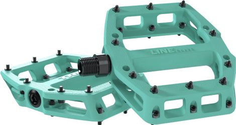 Paire de Pédales Plates Trek Line Elite Vert
