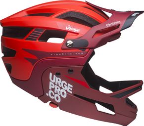 Refurbished Produkt - Helm mit abnehmbarem Kinnriemen URGE Gringo de la Pampa Rot