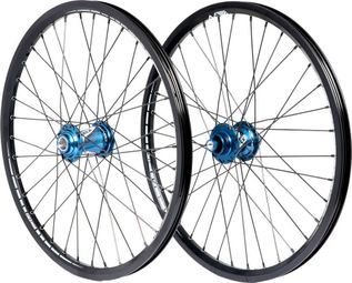 Paire de Roues Alu Expert SD M08 Disc Pride Control 36h Bleu