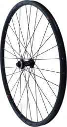 ROUE VTT 29  KLIXX TRAXX DISC AVANT NOIR MOYEU CENTERLOCK SHIMANO ALIVIO (COMPATIBLE TUBELESS ET TUBETYPE)  AXE TRAVERSANT 15-100 - JANTE LARGEUR EXTER 27mm INTER 21mm