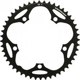 5BRA ROAD CHAINRING D.130 STRONGLIGHT DURAL 48DTS EXTERNAL BLACK TYPE SHIMANO 8-9V.