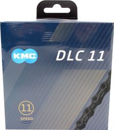 KMC Chaîne de vélo Dlc11 Noir 118 maillons