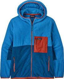 Patagonia Microdini Hoody Fleece Jacket Blue