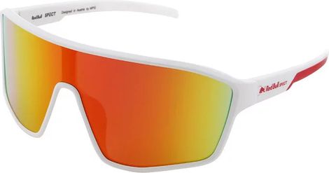 Lunettes de soleil Spect Red Bull Daft – Blanc / Verres marron miroir rouge polarisés
