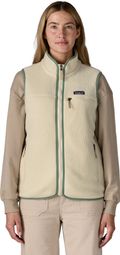 Patagonia Retro Pile Beige Women's Sleeveless Fleece