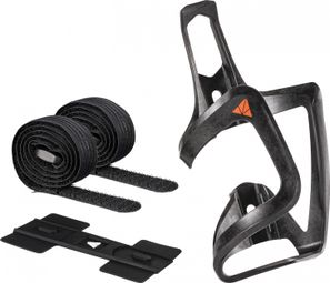 Granite Design Bottle Cage Aux E + Black Straps