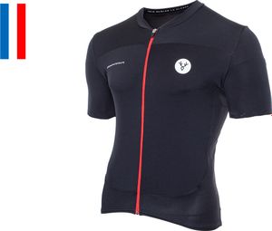 LeBram Galibier Kurzarmtrikot Schwarz