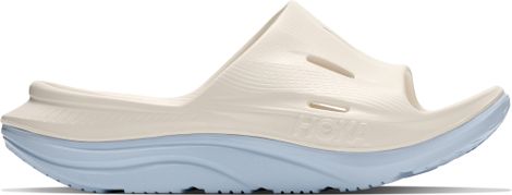 Chaussures de Récupération Hoka Ora Recovery Slide 3 Beige/Violet Unisexe