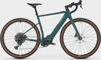 Vélo Gravel Electrique MEGAMO Lande Sram Apex 400 Wh Bleu 2025