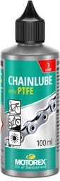 Lubricante para cadenas Motorex Chainlube con PTFE | Condiciones secas | 100 ml