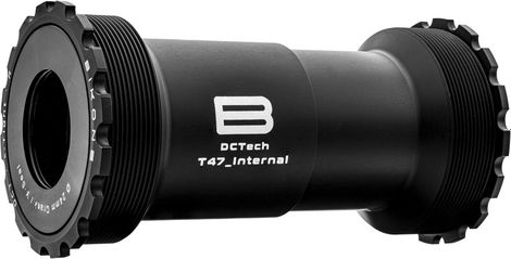 Eje de pedalier interno Bikone DCTech T47 para Shimano Negro